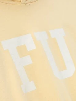 Fear Of God Educate Hoodie -Fearless Fashion House FG25FW12 12111BHF 708 EDUCATE HOODIE GOLD HAZE 3