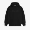 Fear Of God Eternal Merino Knit Hoodie -Fearless Fashion House FG2E20 2031 BLACK ETERNALKNITHOODIE 1