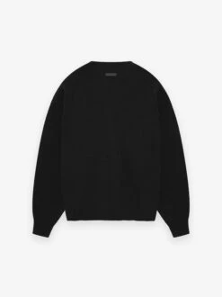 Fear Of God Fine Knit Henley -Fearless Fashion House FG2E20 2041 BLACK FINEKNITHENLEY 2