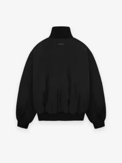 Fear Of God Nylon Wool Bomber -Fearless Fashion House FG2E30 326 BLACK HIGHNECKBOMBER 2