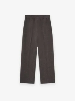 Fear Of God Heavy Wool Drawstring Wide Leg Pant -Fearless Fashion House FG2E40 407 MELANGEMOCHA DRAWSTRINGWIDELEGPANT 2
