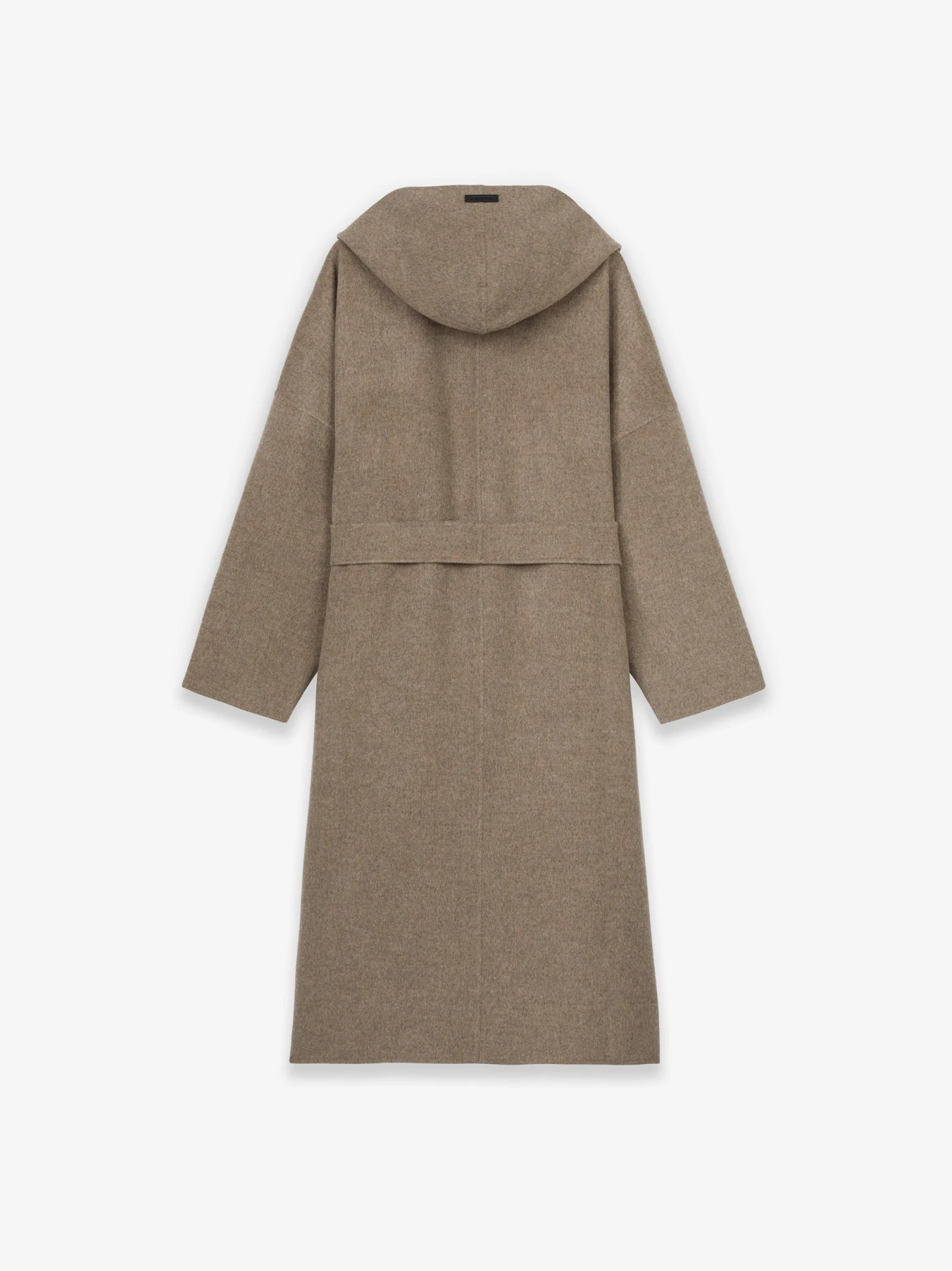 Wool Cashmere Hooded Robe 5 Wool Cashmere Hooded Robe - Image 3