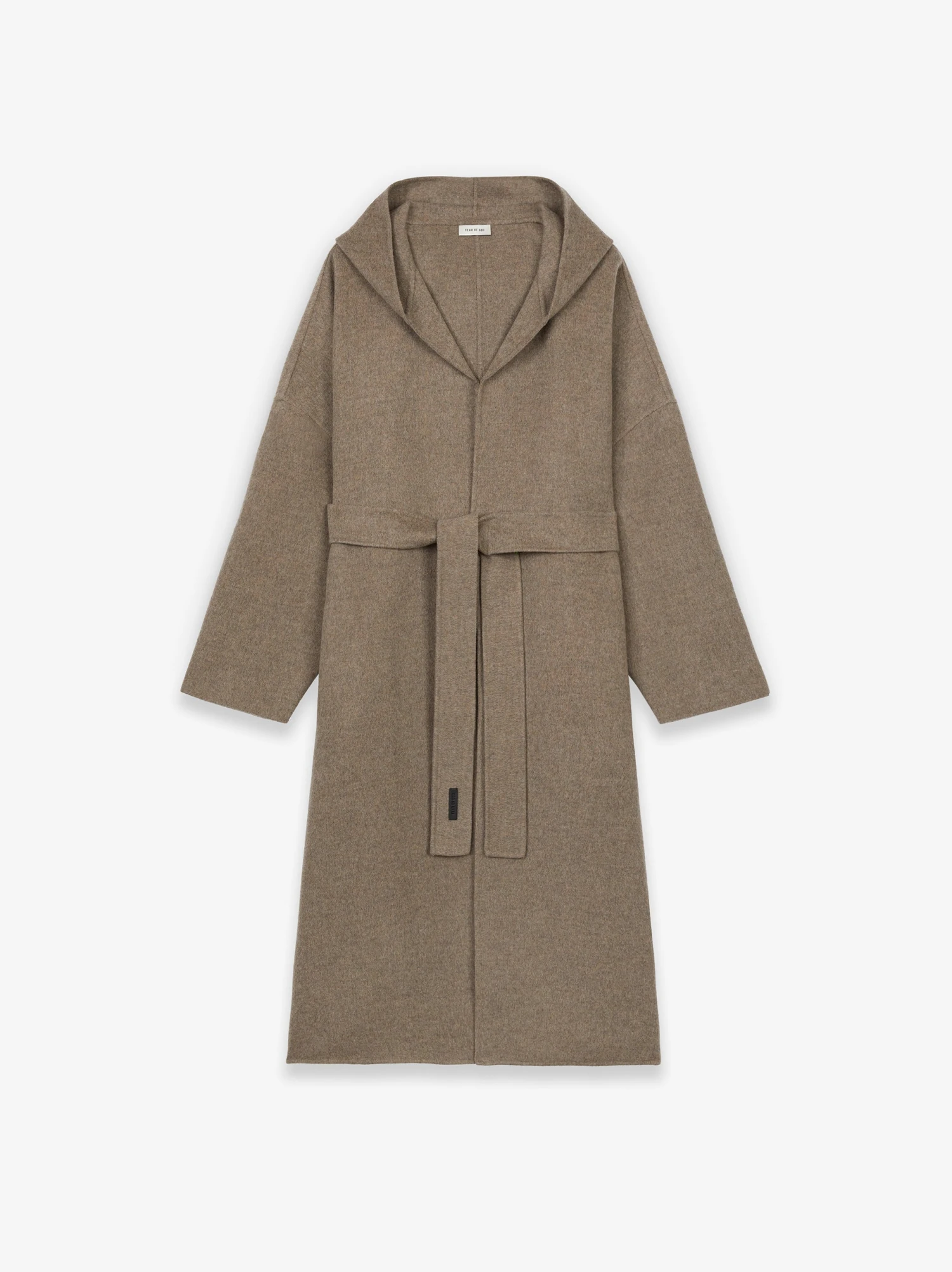 Wool Cashmere Hooded Robe 4 Wool Cashmere Hooded Robe - Image 2