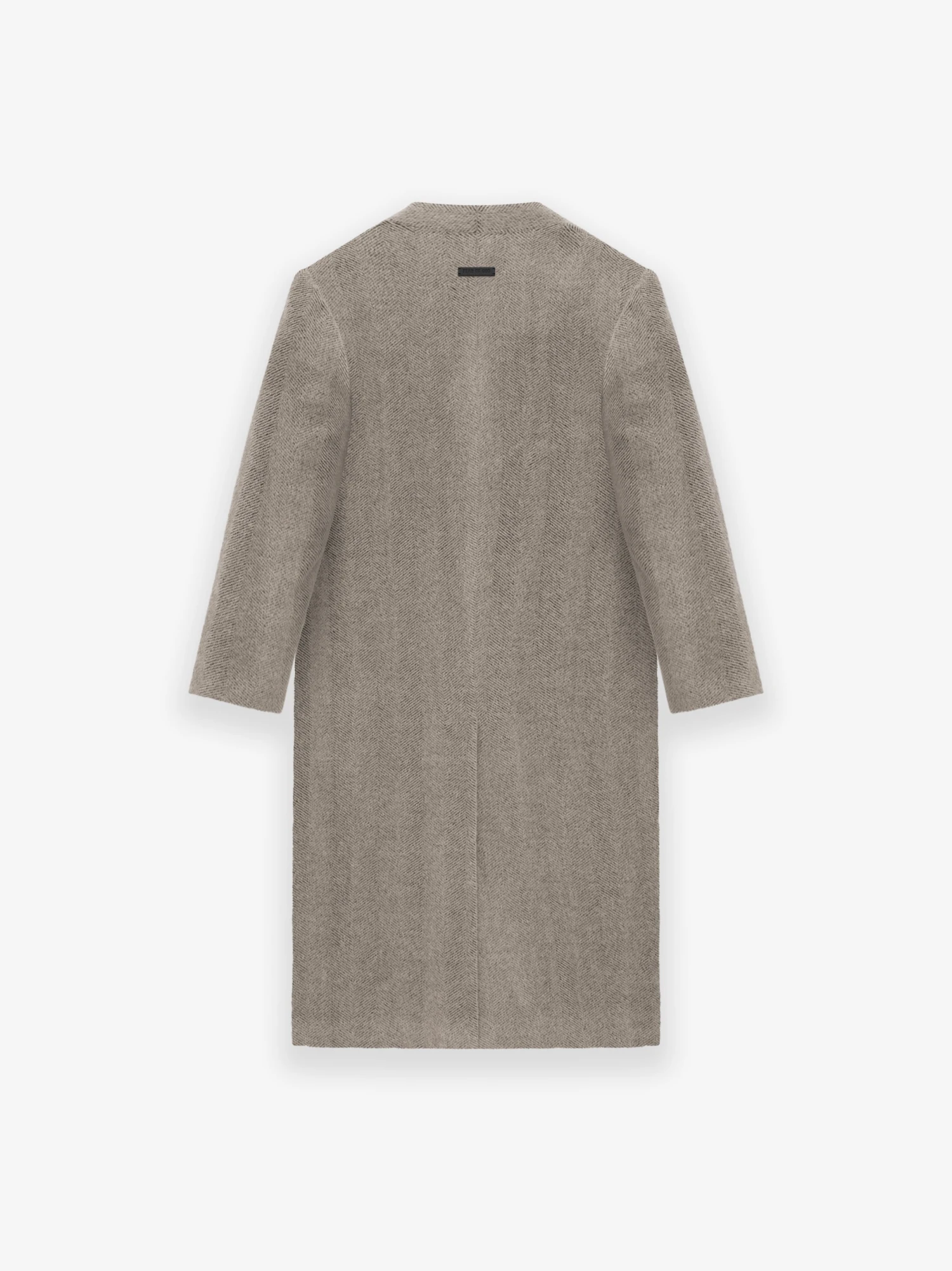 Fear Of God Alpaca Herringbone Lapelless Coat 6 Fear Of God Alpaca Herringbone Lapelless Coat - Image 4