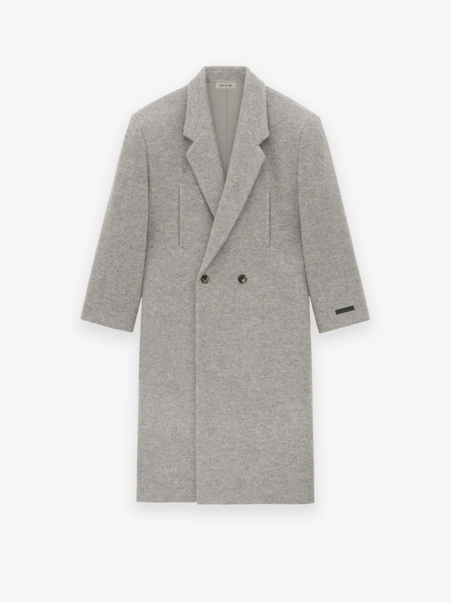 Fear Of God Boiled Wool Relaxed Overcoat 4 Fear Of God Boiled Wool Relaxed Overcoat - Image 2