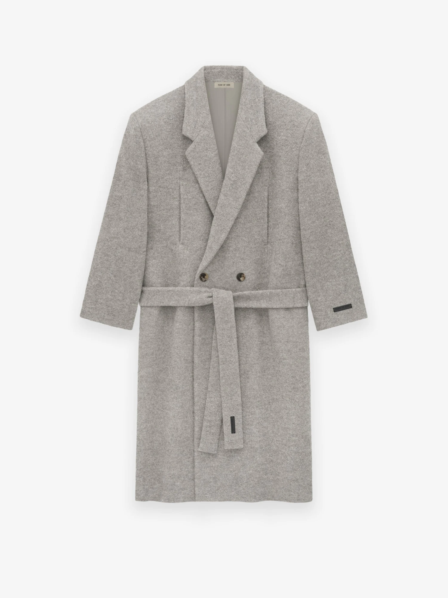 Fear Of God Boiled Wool Relaxed Overcoat 5 Fear Of God Boiled Wool Relaxed Overcoat - Image 3