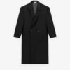 Fear Of God Wool Gabardine Double Breasted Overcoat 2 Fear Of God Wool Gabardine Double Breasted Overcoat -Fearless Fashion House FG830 500GRB DOUBLE BREASTED OVERCOAT BLACK 1