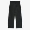Fear Of God Wool Flannel Wide Leg Trousers -Fearless Fashion House FG840 399WOF SINGLE PLATE WIDE LEG TROUSERS TITANIUM 1