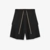 Fear Of God Weighted Twill Cargo Shorts -Fearless Fashion House FG840 515WCT CARGO SHORT BLACK 1 9e8bdaa8 5231 4d18 aa88 2c8bd457c524