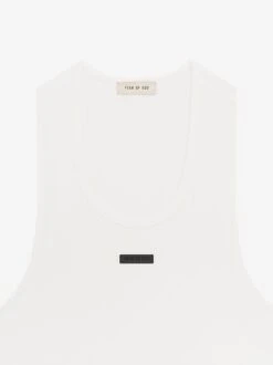 Fear Of God Ribbed Tank 9 Fear Of God Ribbed Tank -Fearless Fashion House FG850 026CTN RIBBED TANK WHITE 3
