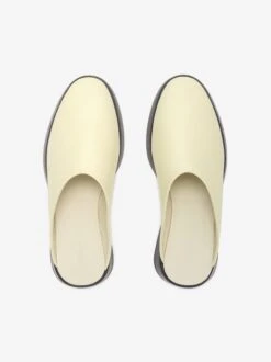 Fear Of God Backless Mule -Fearless Fashion House FG880 115FLT BACKLESS MULE LEMON CREAM 4