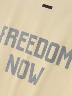 Fear Of God Freedom Now Tee -Fearless Fashion House FGATL26 051HWJ 144 FREEDOM NOW TEE CREME 4