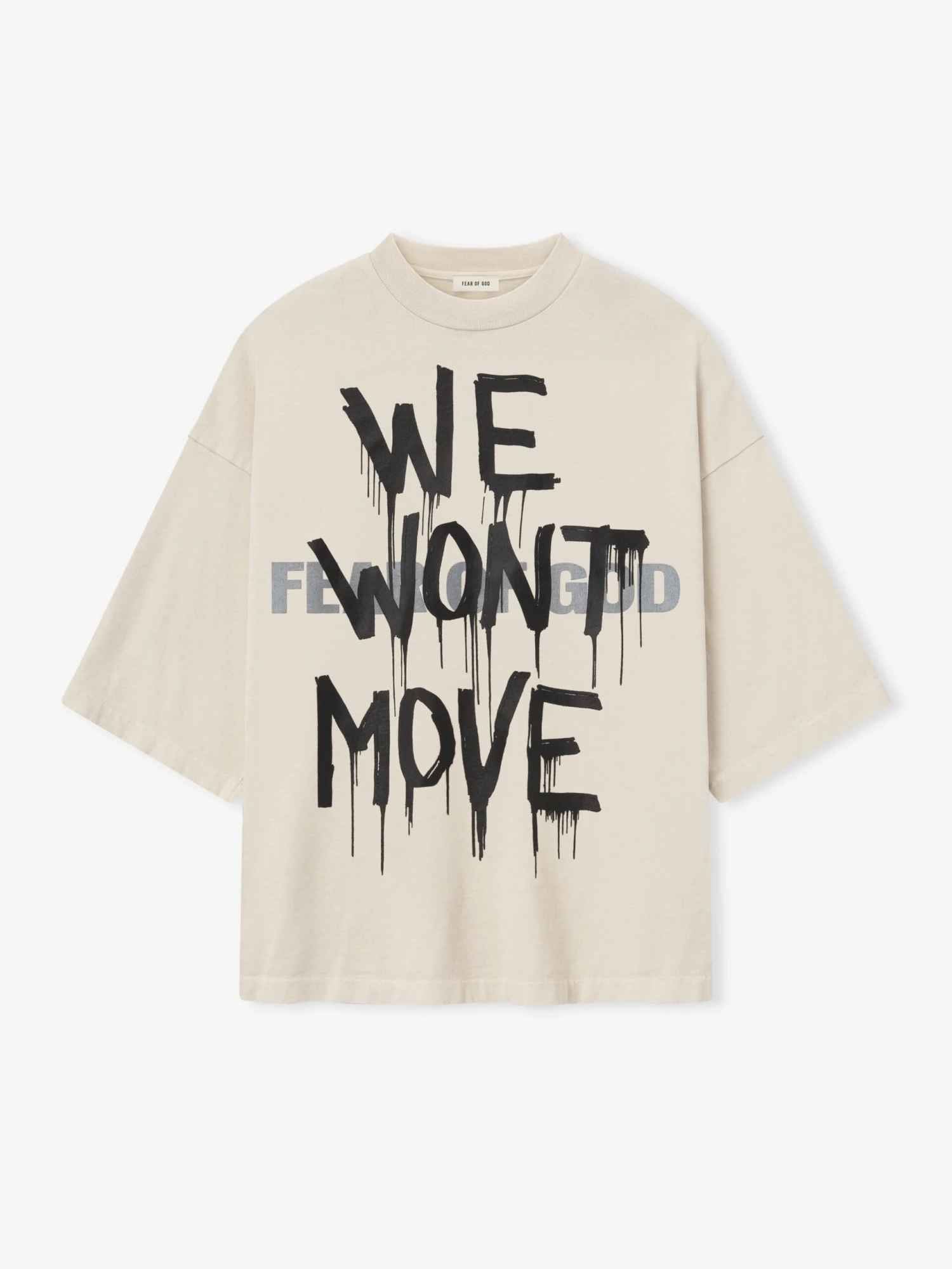 Fear Of God We Won't Move Tee 6 Fear Of God We Won't Move Tee - Image 4