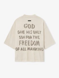 Fear Of God We Won't Move Tee 11 Fear Of God We Won't Move Tee -Fearless Fashion House FGATL26 052HWJ 144 WE WONT MOVE TEE CREME 2