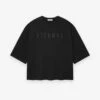 Fear Of God Eternal Knit Tee -Fearless Fashion House FGE220 20021LAW ETERNALKNITTEE BLACK 1