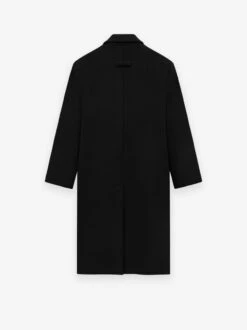 Fear Of God Melton Wool Overcoat -Fearless Fashion House FGE230 321MEL OVERCOAT BLACK 3