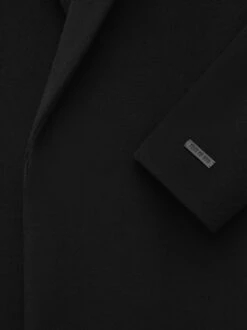 Fear Of God Melton Wool Overcoat -Fearless Fashion House FGE230 321MEL OVERCOAT BLACK 5