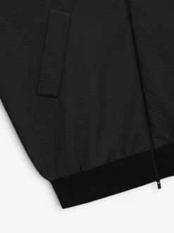 Fear Of God Textured Track Jacket -Fearless Fashion House FGE230 327CPN HIGHNECKTRACKJACKET BLACK 3
