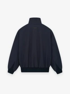 Fear Of God Wool High Neck Track Jacket -Fearless Fashion House FGE230 327HTW HIGHNECKTRACKJACKET NAVY 2