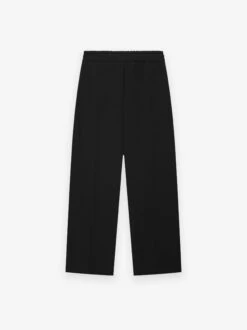 Fear Of God Heavy Twill Drawstring Wide Leg Pant -Fearless Fashion House FGE240 407TSWV DRAWSTRINGWIDELEGPANT BLACK 2