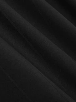 Fear Of God Pintstripe Drawstring Wide Leg Pant -Fearless Fashion House FGE240 407TSWV DRAWSTRING WIDE LEG PANT BLACK STRIPED 4