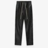 Fear Of God Leather Forum Pant -Fearless Fashion House FGE240 4141CEN LEATHERFORUMPANT BLACK 1