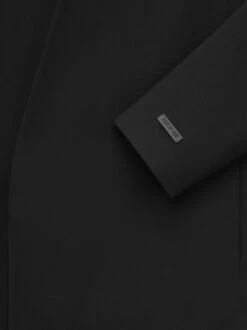 Fear Of God Wool Gabardine Lapelless Blazer -Fearless Fashion House FGE260 6052GRB LAPELLESSBLAZER BLACK 4