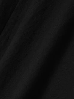 Fear Of God Virgin Wool Polo Shirt -Fearless Fashion House FullZipSsShirt FG25FW60 602BOW 001 Black 4