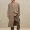Fear Of God Alpaca Herringbone Lapelless Coat