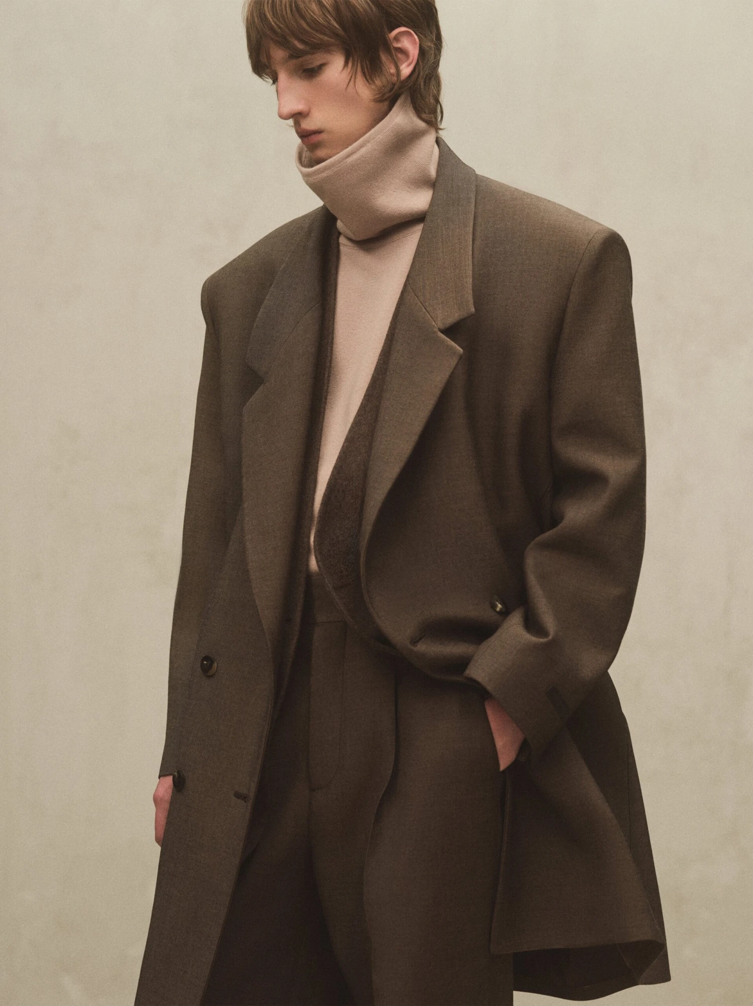 Fear Of God Double Cotton Wool Long Relaxed Blazer 7 Fear Of God Double Cotton Wool Long Relaxed Blazer - Image 5