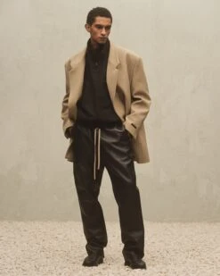 Fear Of God Bonded Leather Forum Pants -Fearless Fashion House LEATHERFORUMPANT