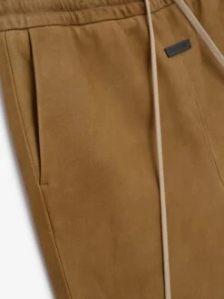Fear Of God Suede Forum Pants -Fearless Fashion House LEATHERFORUMPANT FG24FW40 343HES Tuscan HES HeavySuede 3