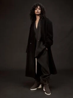 Fear Of God Wool Cashmere Relaxed Lapelless Blazer