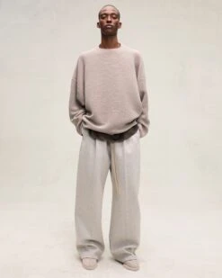 Fear Of God Ottoman Straight Neck Sweater -Fearless Fashion House PDP OttomanStraightNeckSweater Tan FG820 2302MER 230