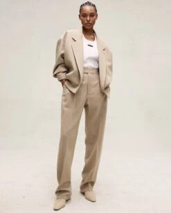 Fear Of God Wool 8th Trouser -Fearless Fashion House PDP Wool8thTrouser Dune