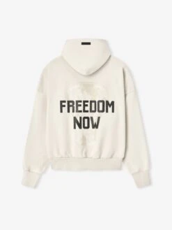 Fear Of God Revolution Hoodie -Fearless Fashion House REVOLUTIONHOODIE FG25FW12 12103BHF CREAM BLACK 2