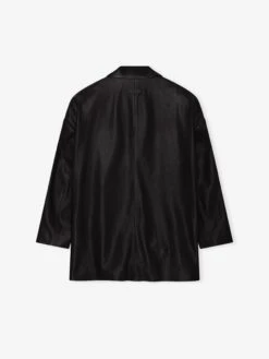 Fear Of God Leather Relaxed Blazer -Fearless Fashion House RelaxedBlazer FG25FW50 510LTH 001 Black 2