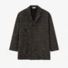 Fear Of God Wool Plaid Relaxed Blazer -Fearless Fashion House RelaxedBlazer FG25FW62 626SWO 967 BlackTweed 1