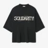 Fear Of God Relaxed Solidarity Tee -Fearless Fashion House RelaxedSolidarityTee FG25FW10 10311HWJ BlackCream 1