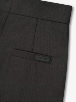 Fear Of God Wool Straight Leg Trouser -Fearless Fashion House StraightLegTrouser FG25FW65 653HWH 983 BlackChevron 4