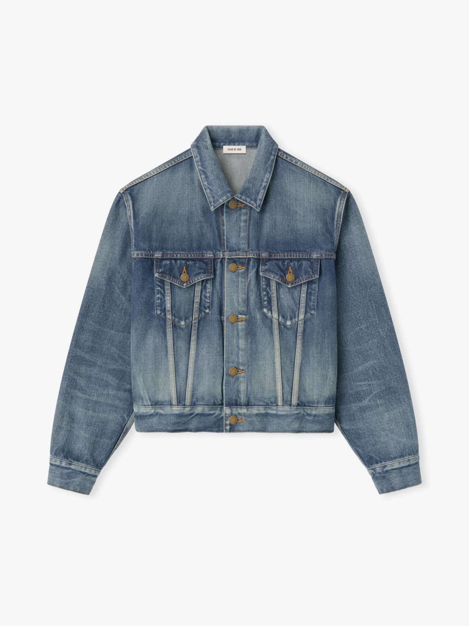 Fear Of God Denim Trucker Jacket 6 Fear Of God Denim Trucker Jacket - Image 4