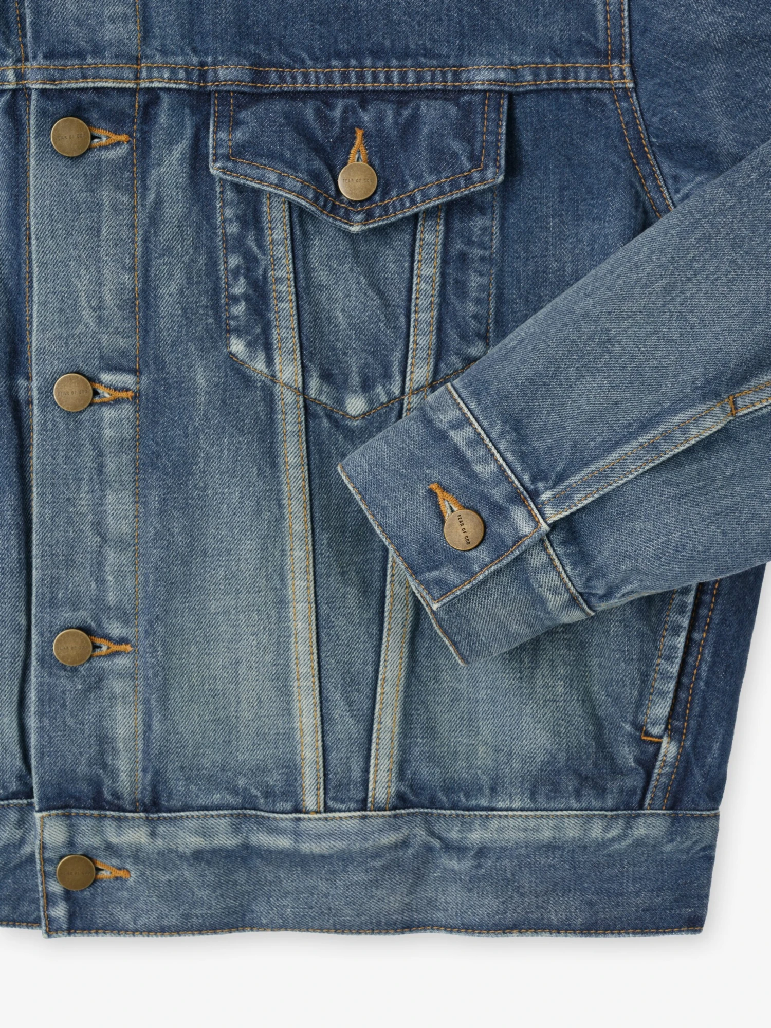 Fear Of God Denim Trucker Jacket 8 Fear Of God Denim Trucker Jacket - Image 6