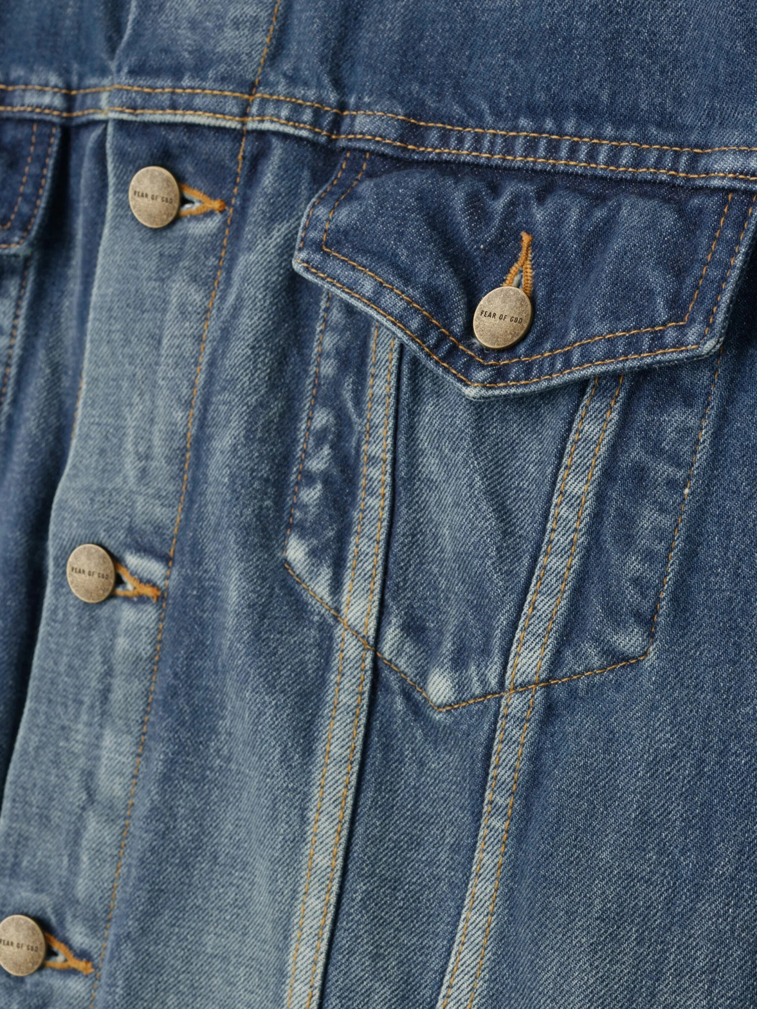 Fear Of God Denim Trucker Jacket 9 Fear Of God Denim Trucker Jacket - Image 7