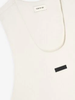 Fear Of God Viscose Wool Woven Tank Top 10 Fear Of God Viscose Wool Woven Tank Top -Fearless Fashion House WovenTankTop FG25FW60 611VWS 051 Bone 3
